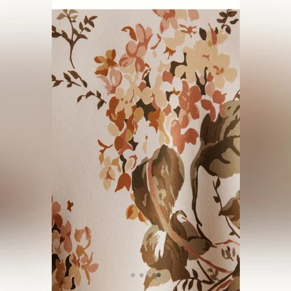 Reformation Aden Silk Dress - Size L - Neutral Combination - Beyond gorgeous! - Picture 5 of 10